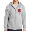 Essential Fleece Full Zip Hooded Sweatshirt Thumbnail